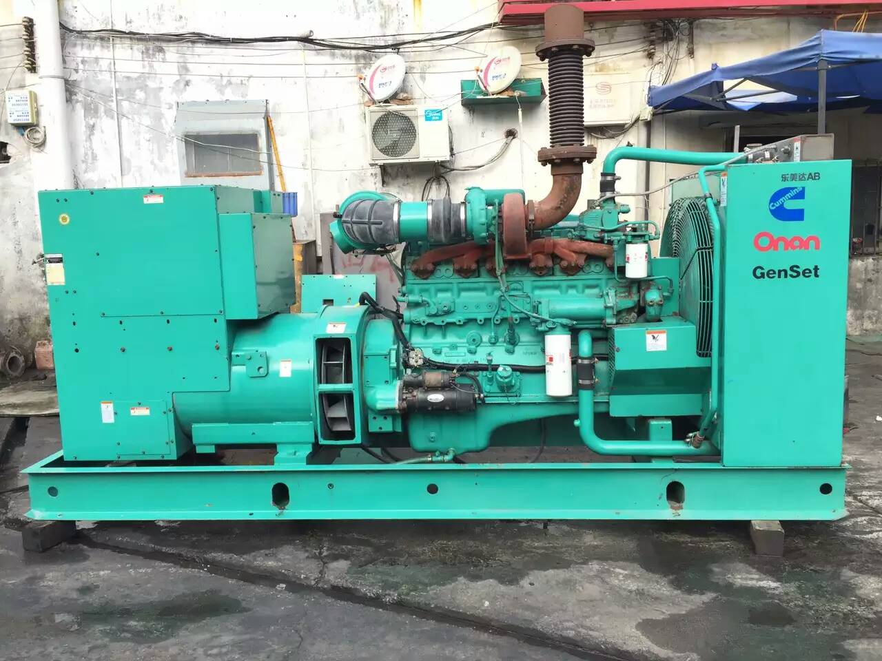 日照租赁发电机-柴油发电机不正常冒烟的原因