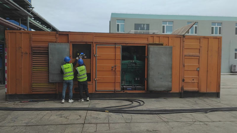 日照如何检查柴油发电机组的机油油位？